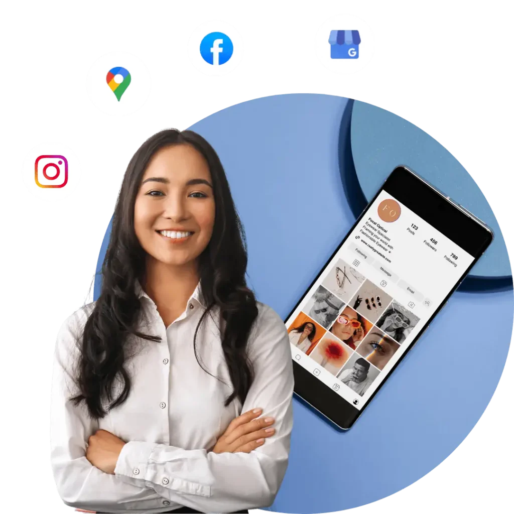 Community manager administrando redes sociales
