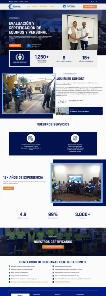 Sitio web alykatcenint.org