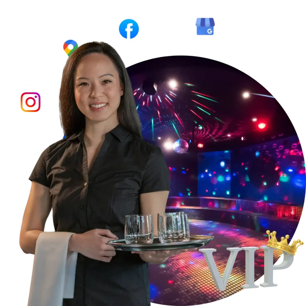 Página web para discoteca con eventos y reservas