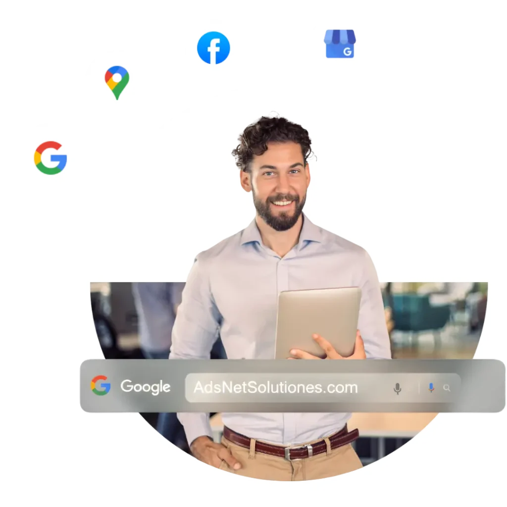 Diseñador web de AdsNet Soluciones en Pamplona